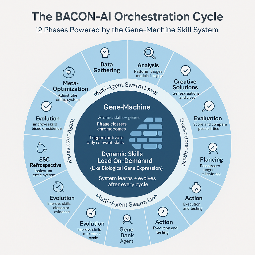 BACON-AI 12-Phase Framework Diagram